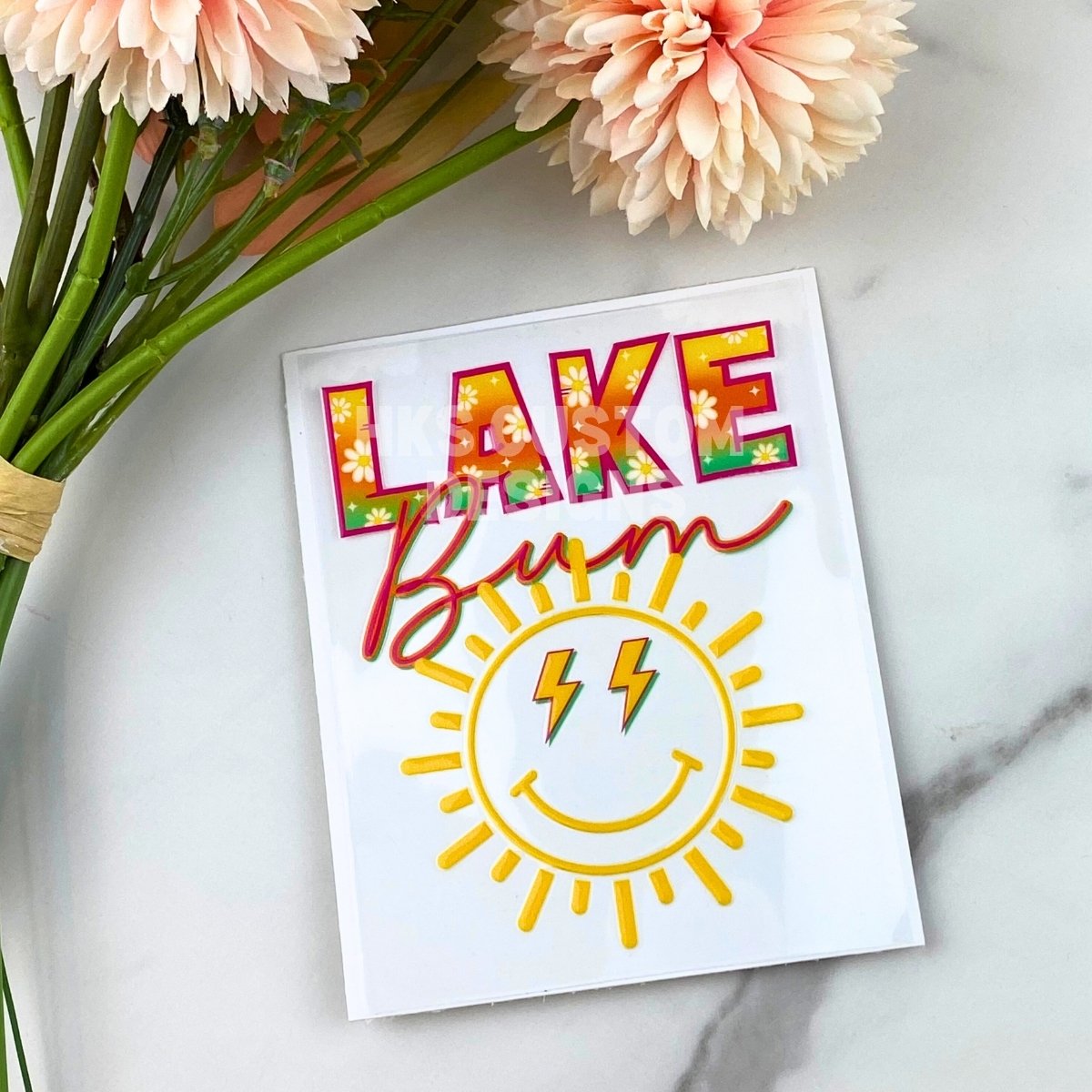 Lake Bum | 4" UV DTF Decal