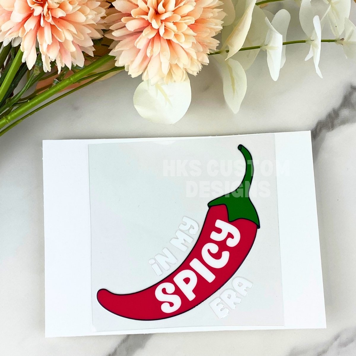 In my spicy era | 4" UV DTF Decal