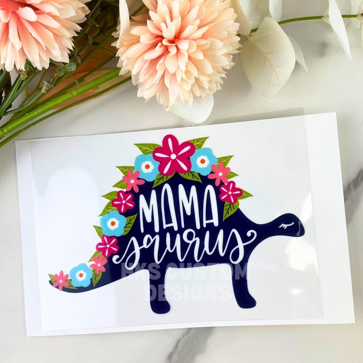 Mamasaurus | 4" UV DTF Decal