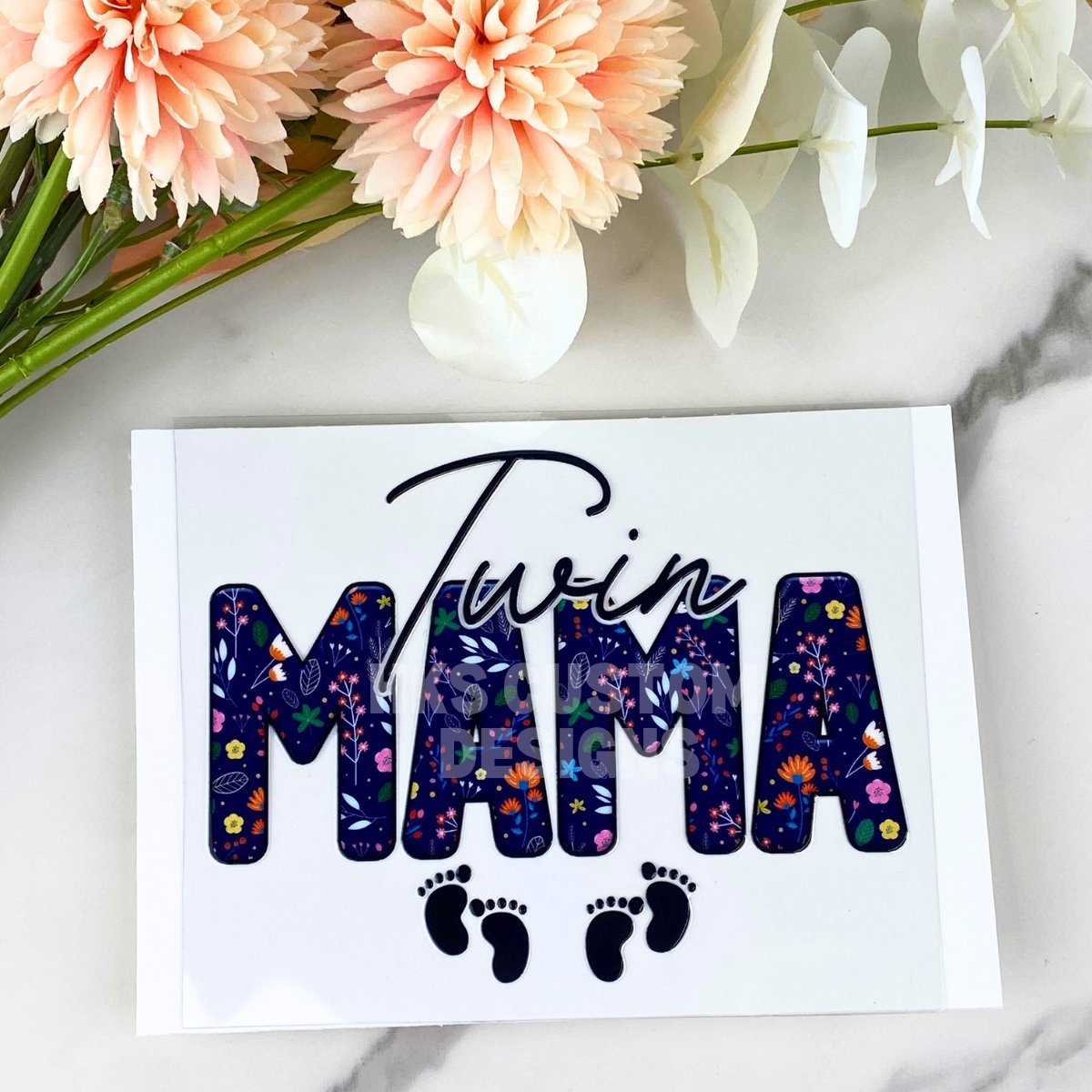 Twin Mama | 4" UV DTF Decal
