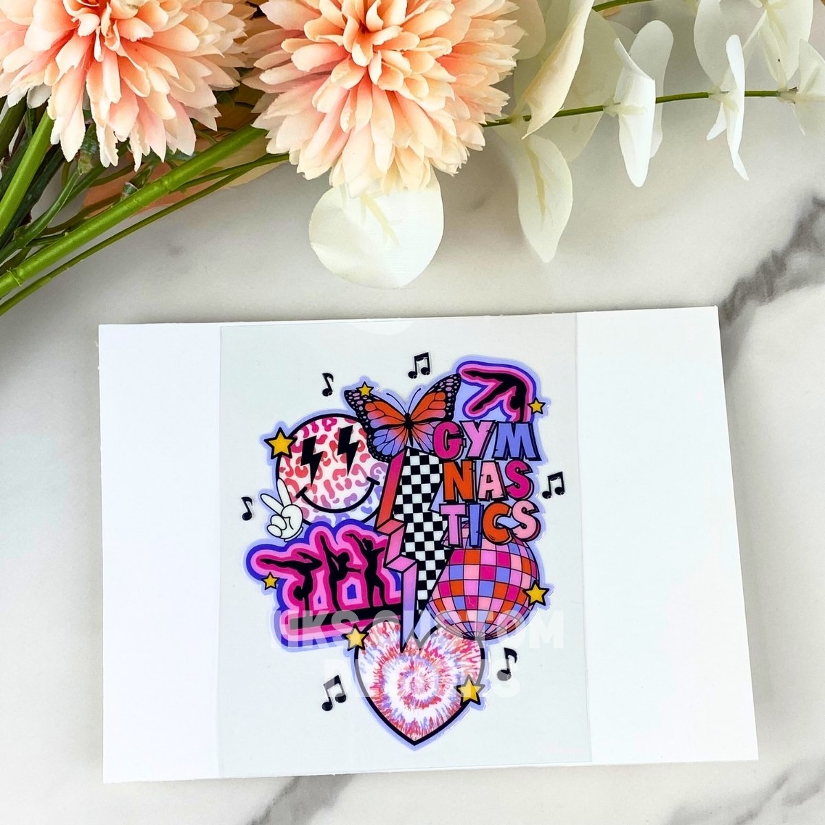 Gymnastics | 4" UV DTF Decal