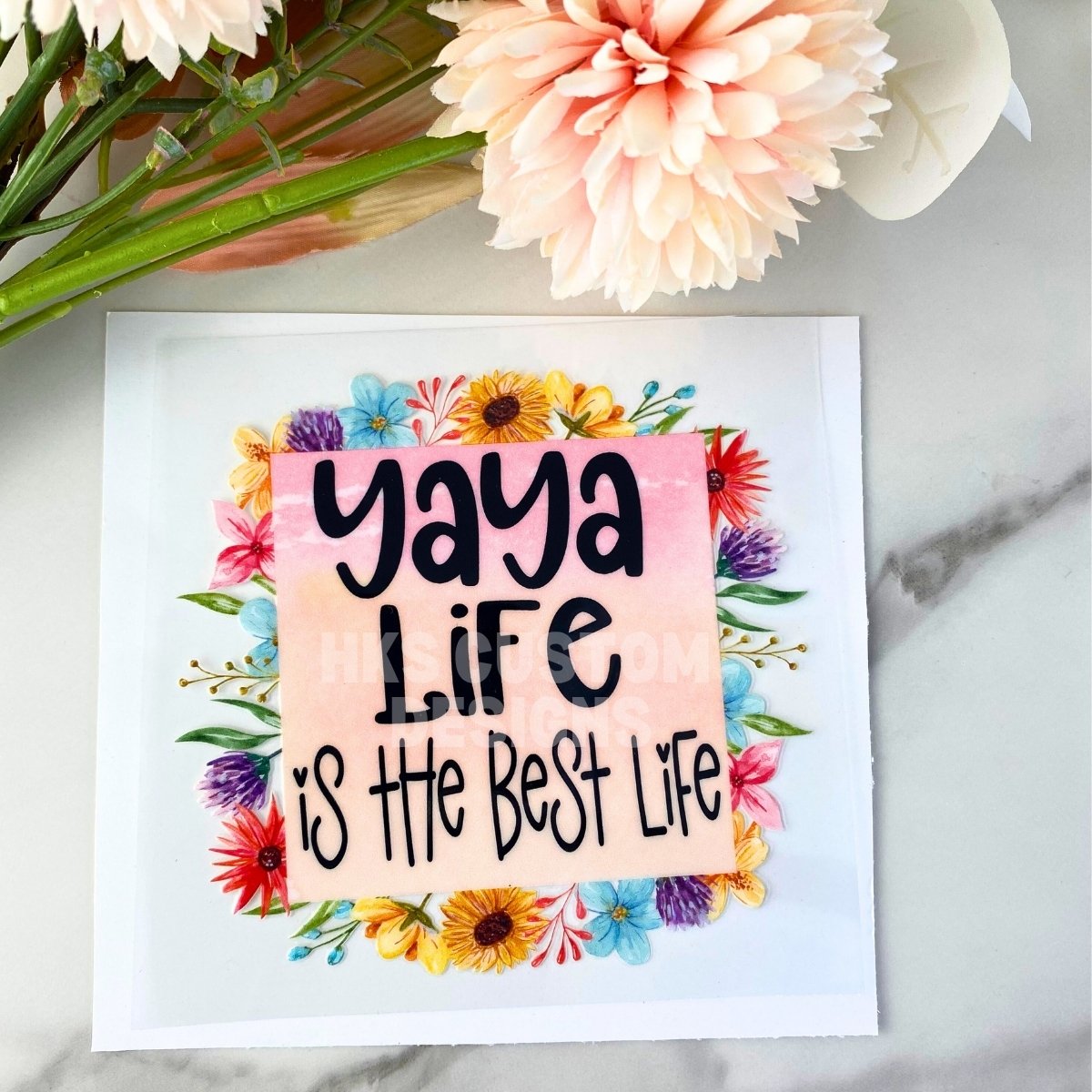 Yaya Life | 4" UV DTF Decal