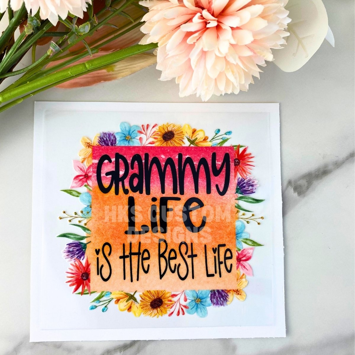 Grammy Life | 4" UV DTF Decal