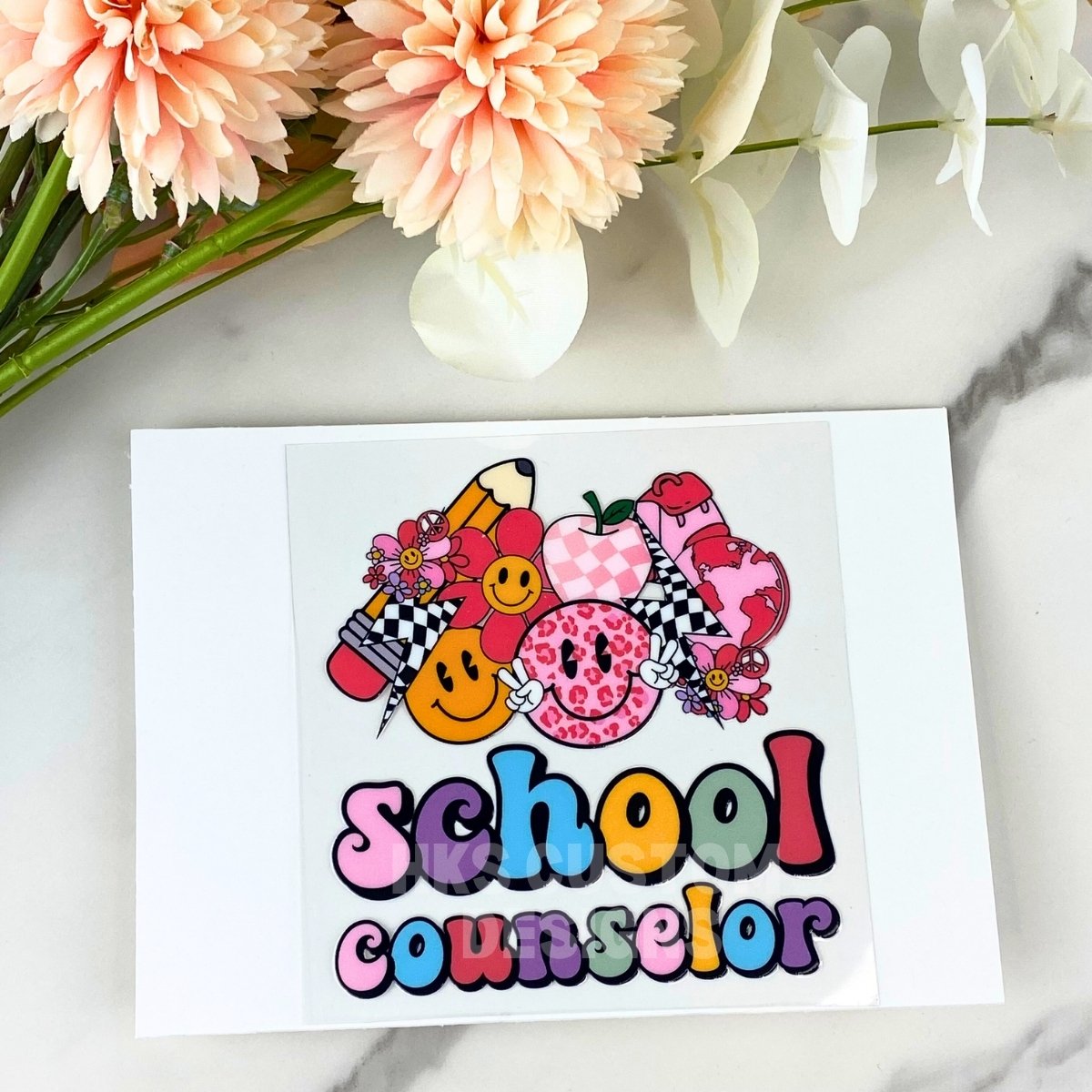 School Counselor | 4" UV DTF Decal
