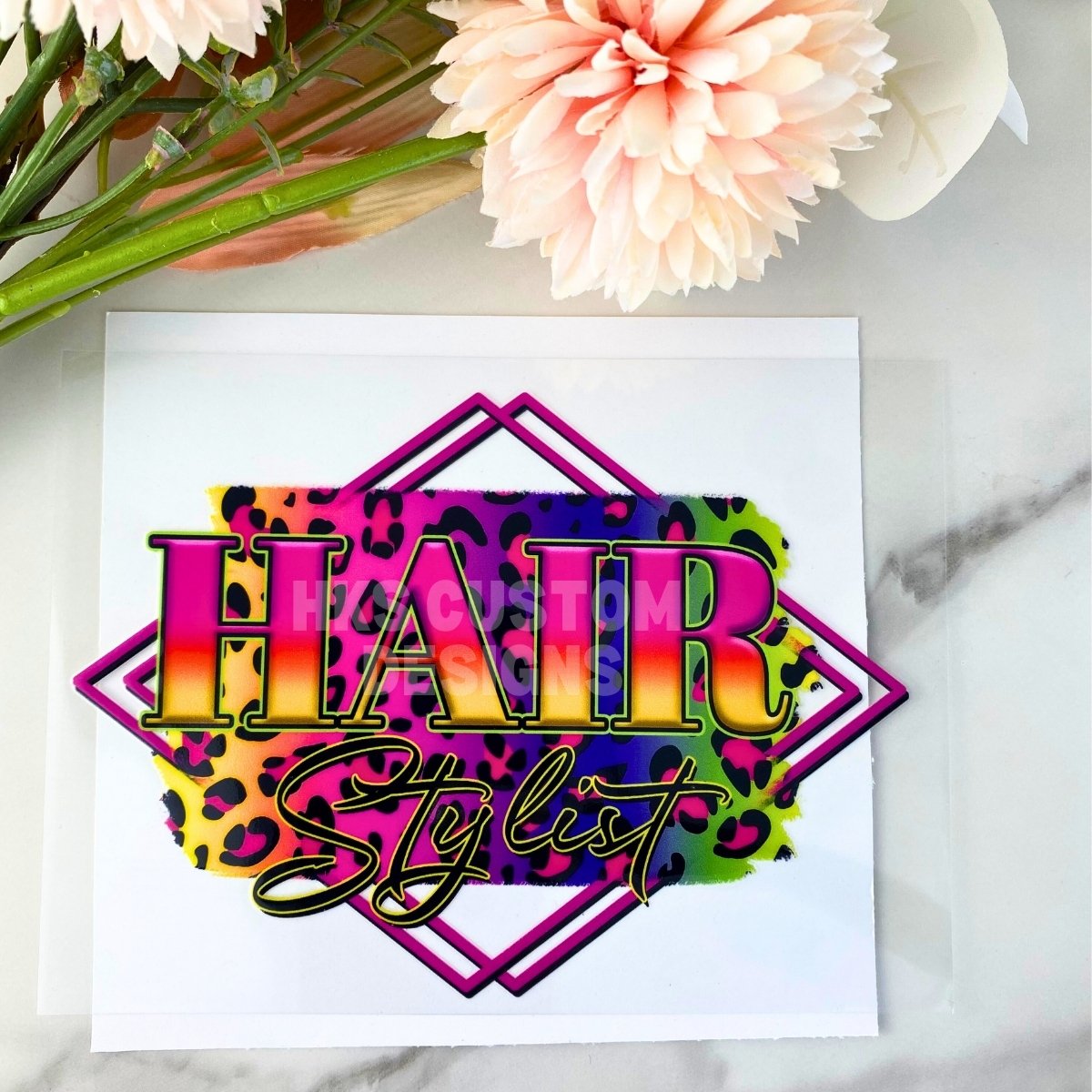Hair Stylist | 4" UV DTF Decal