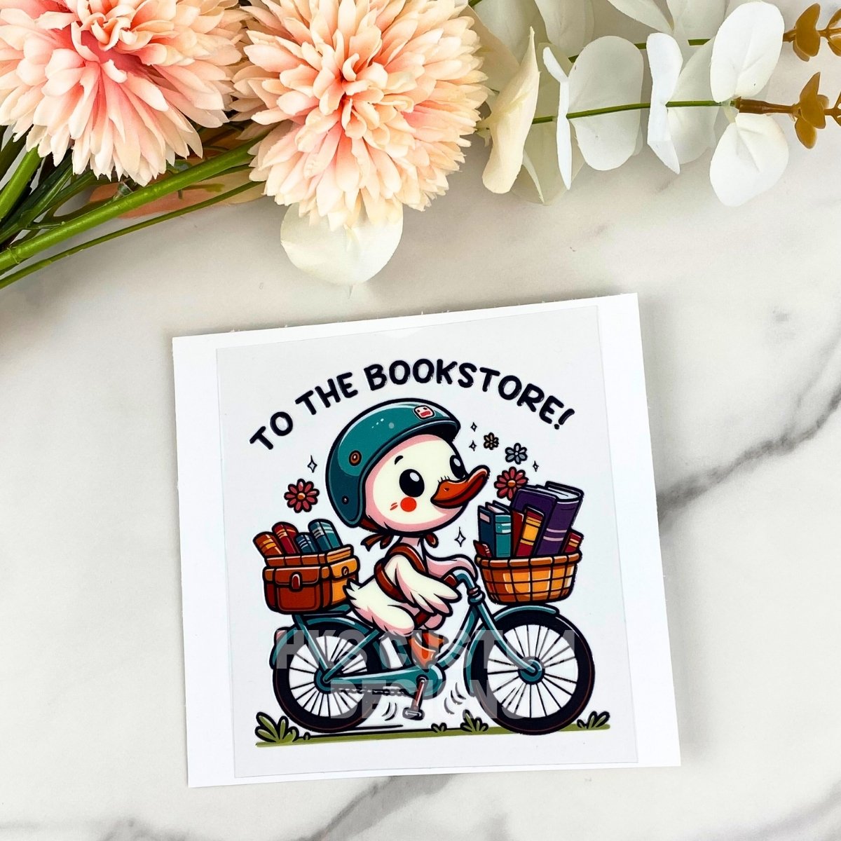 To the Bookstore1 | 4" UV DTF Decal