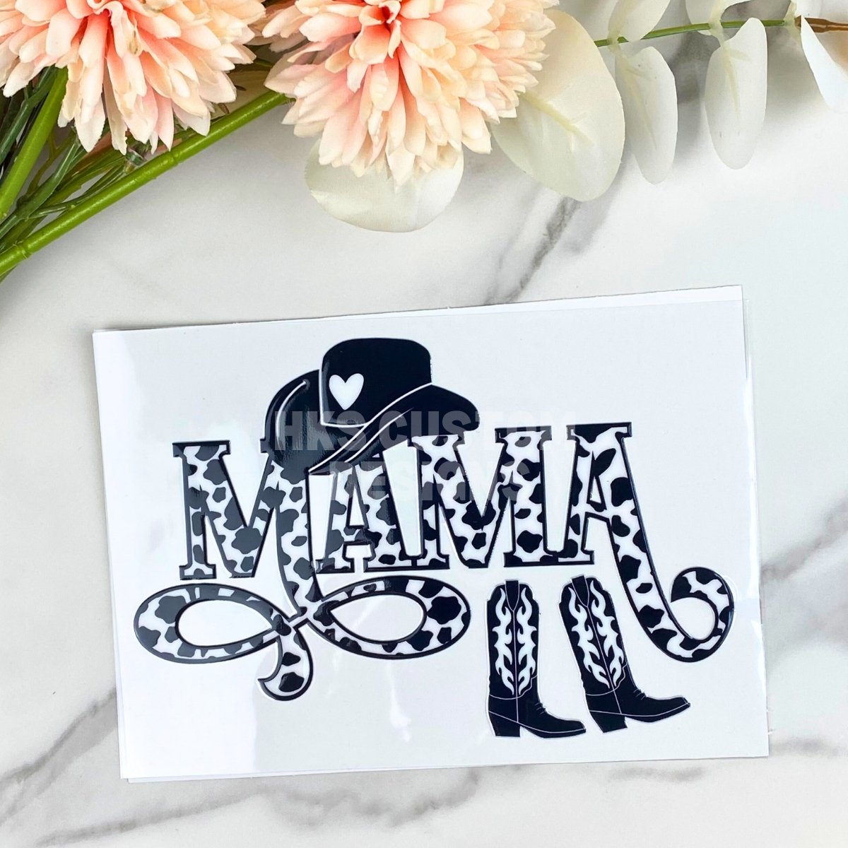 Mama (western) | 4" UV DTF Decal