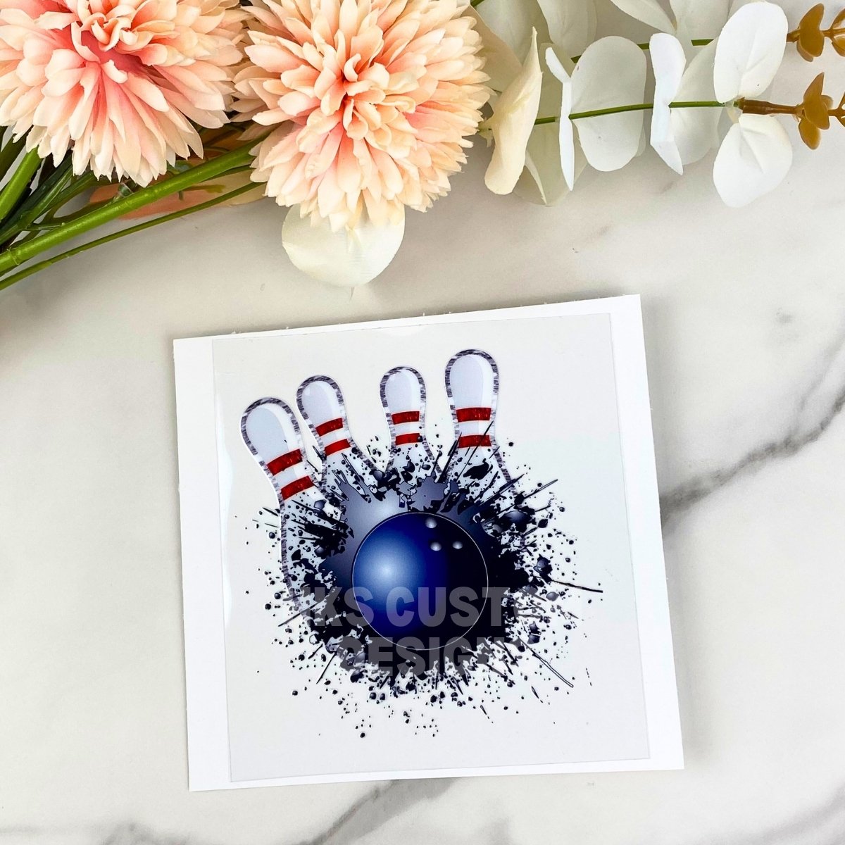 Bowling | 4" UV DTF Decal