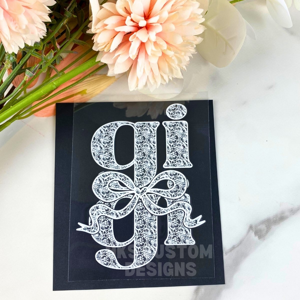 Gigi Lace | 4" UV DTF Decal