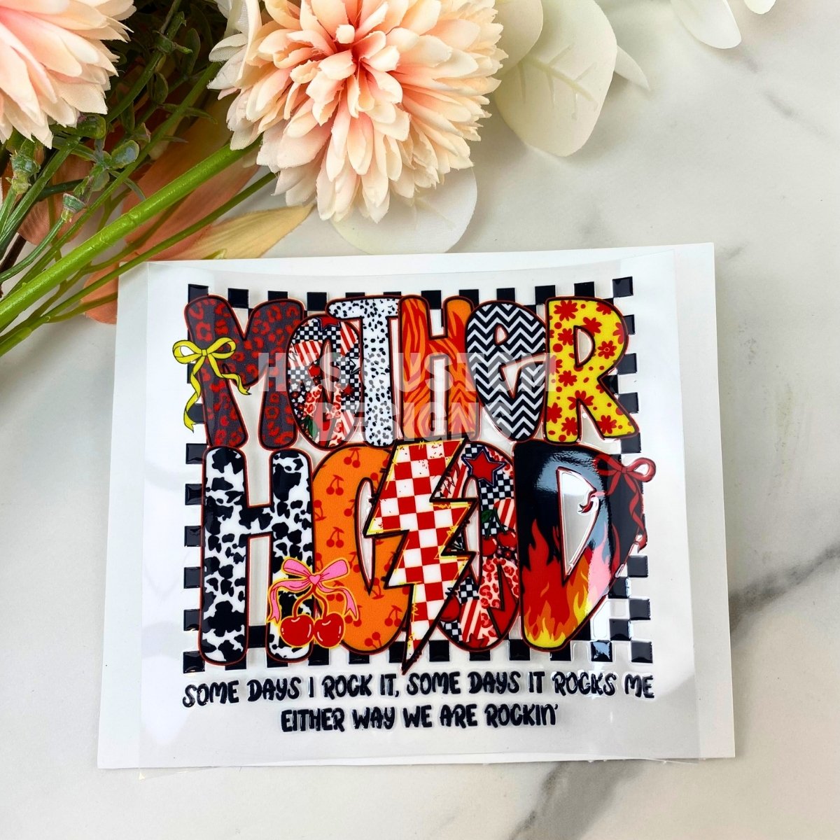 Motherhood2 | 4" UV DTF Decal