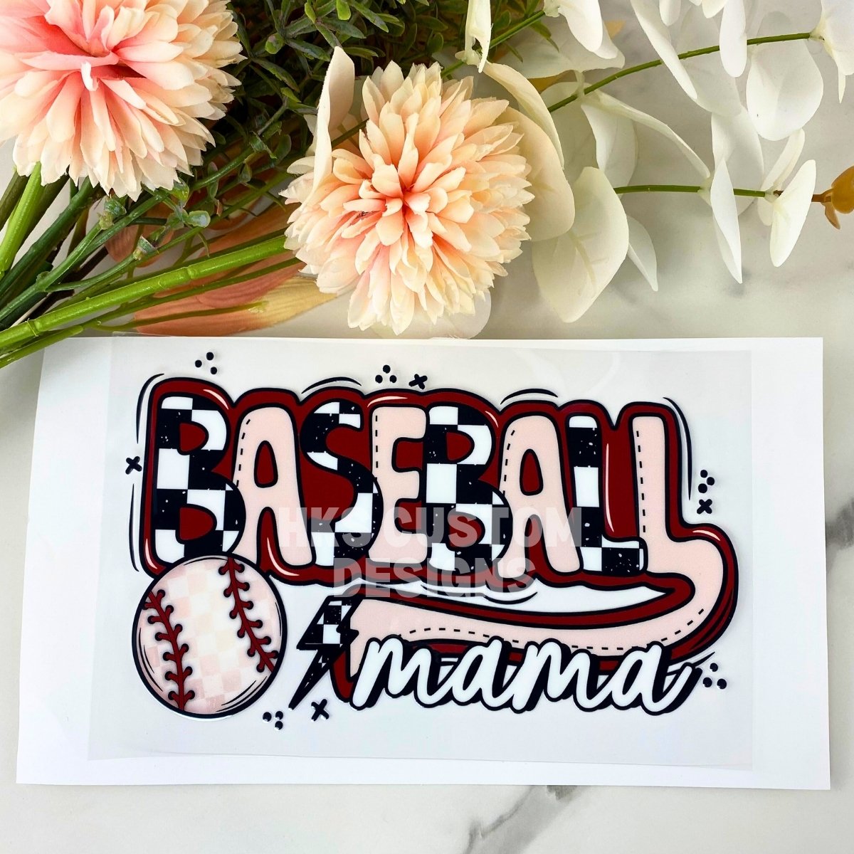 Baseball Mama | 4" UV DTF Decal