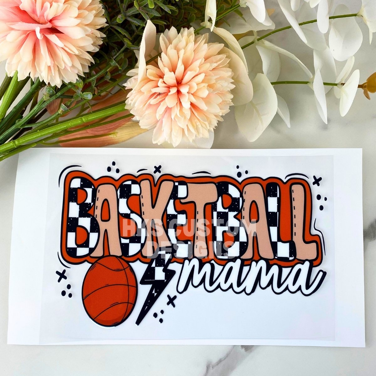 Basketball Mama | 4" UV DTF Decal