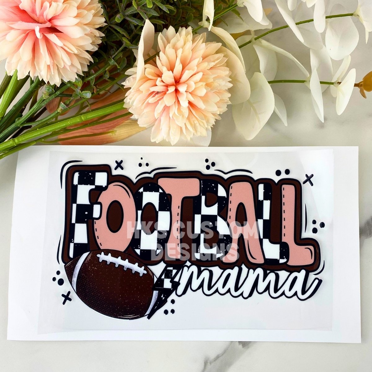 Football Mama | 4" UV DTF Decal