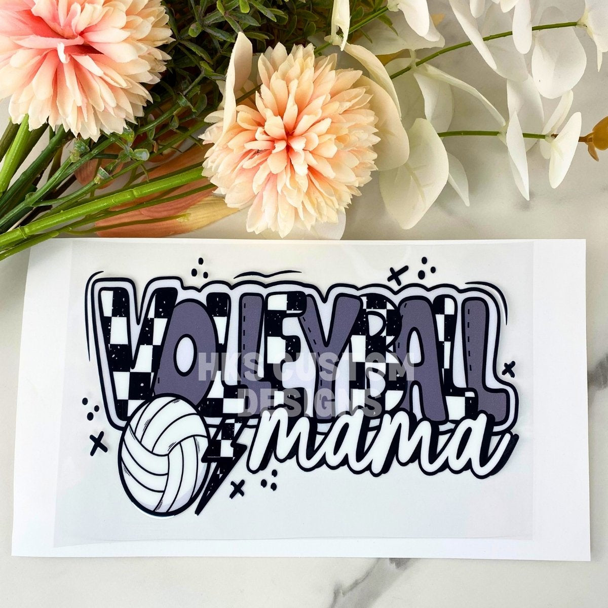 Volleyball Mama | 4" UV DTF Decal