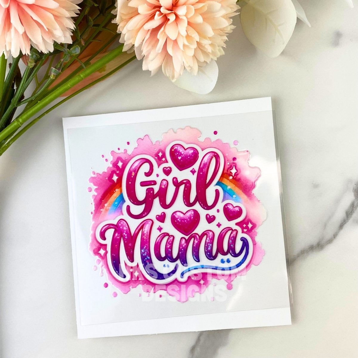 Girl Mama | 4" UV DTF Decal