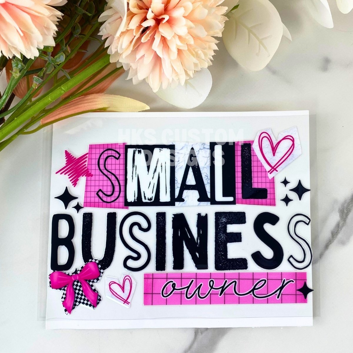 Small Business Owner2 | 4" UV DTF Decal