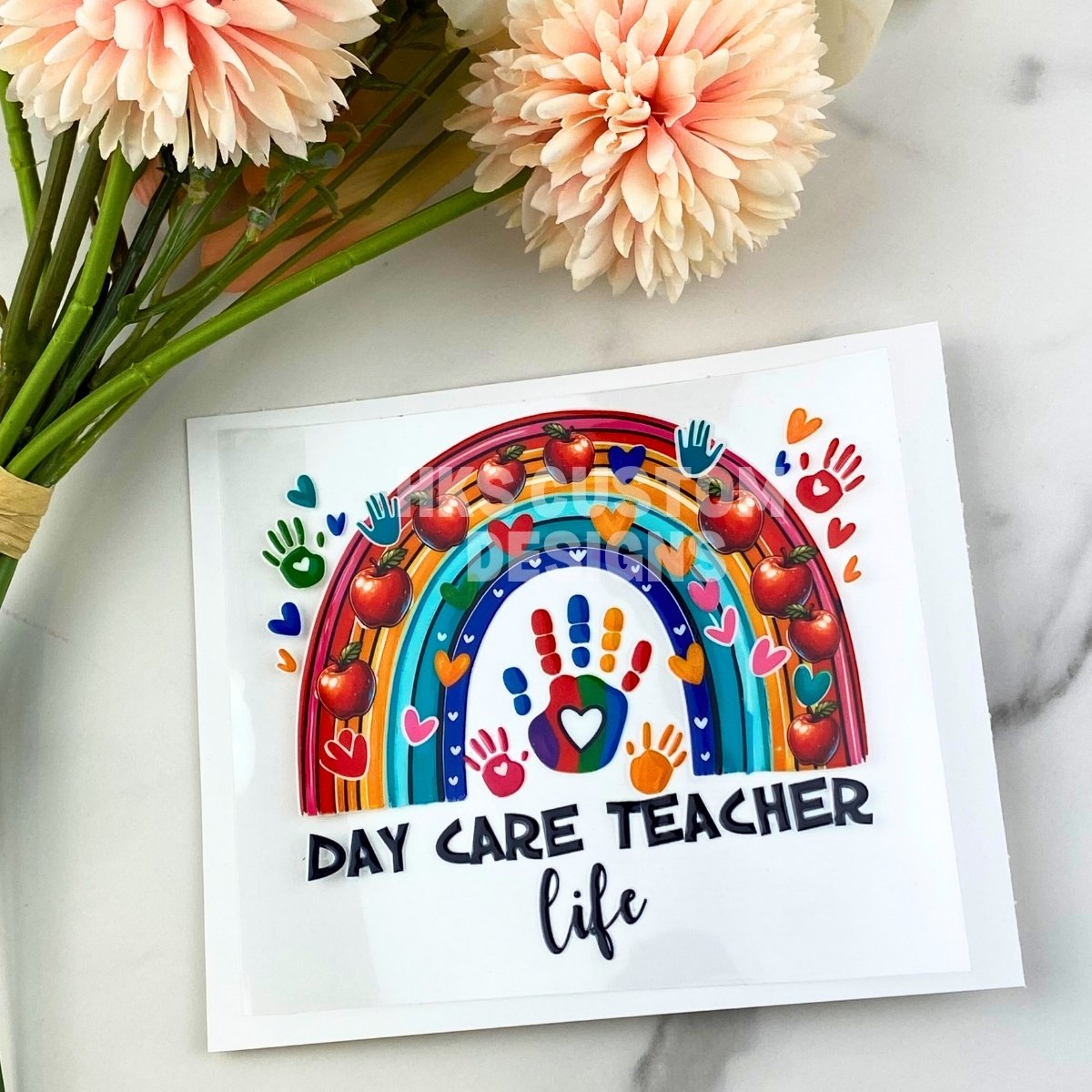 Daycare Teacher Life | 4" UV DTF Decal