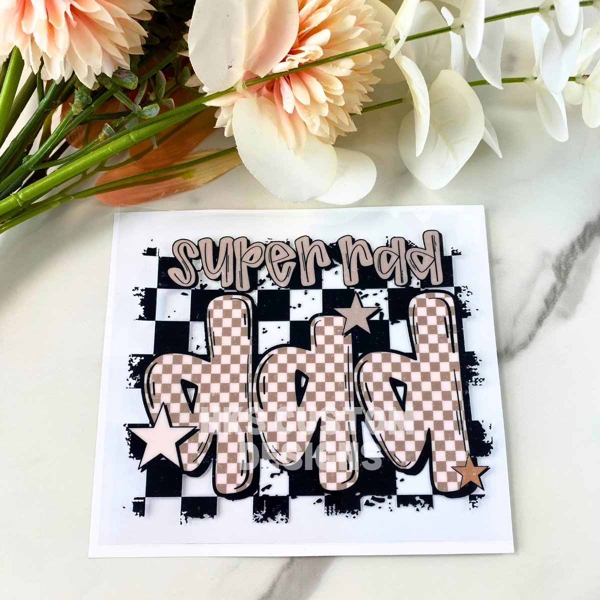 Super Rad Dad | 4" UV DTF Decal