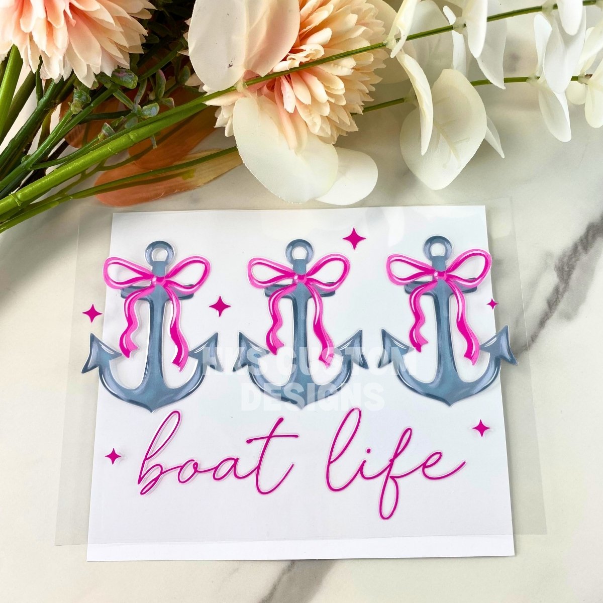 Boat Life | 4" UV DTF Decal