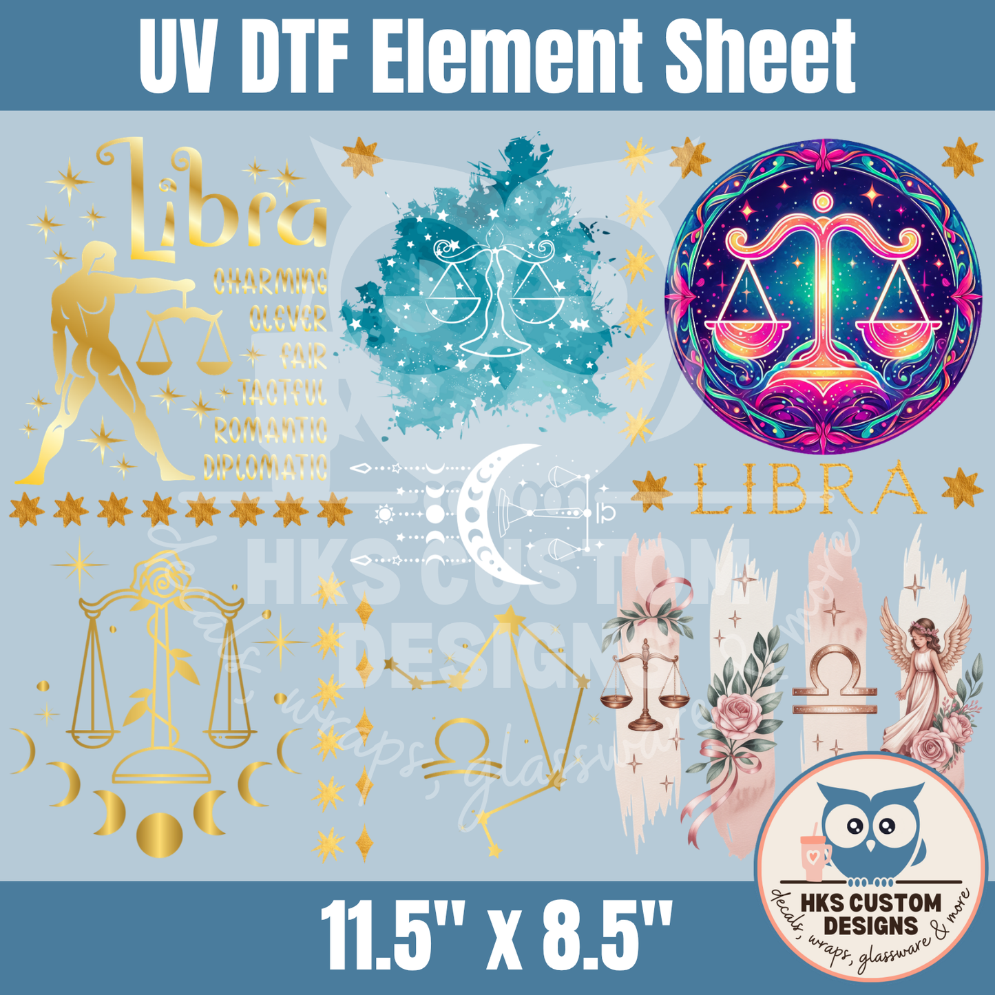 Libra Zodiac | Element Sheet