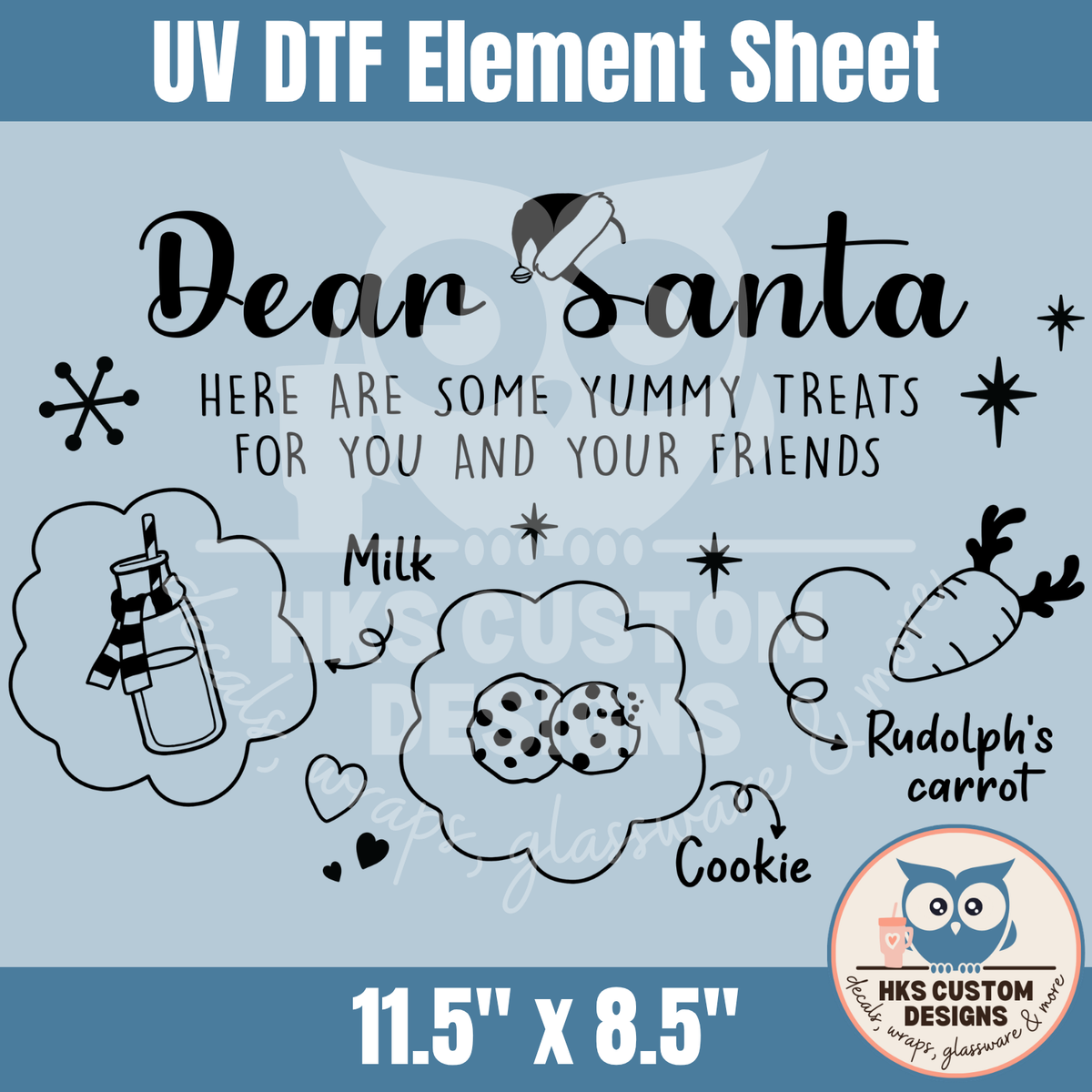 Treats for Santa3 | Element Sheet