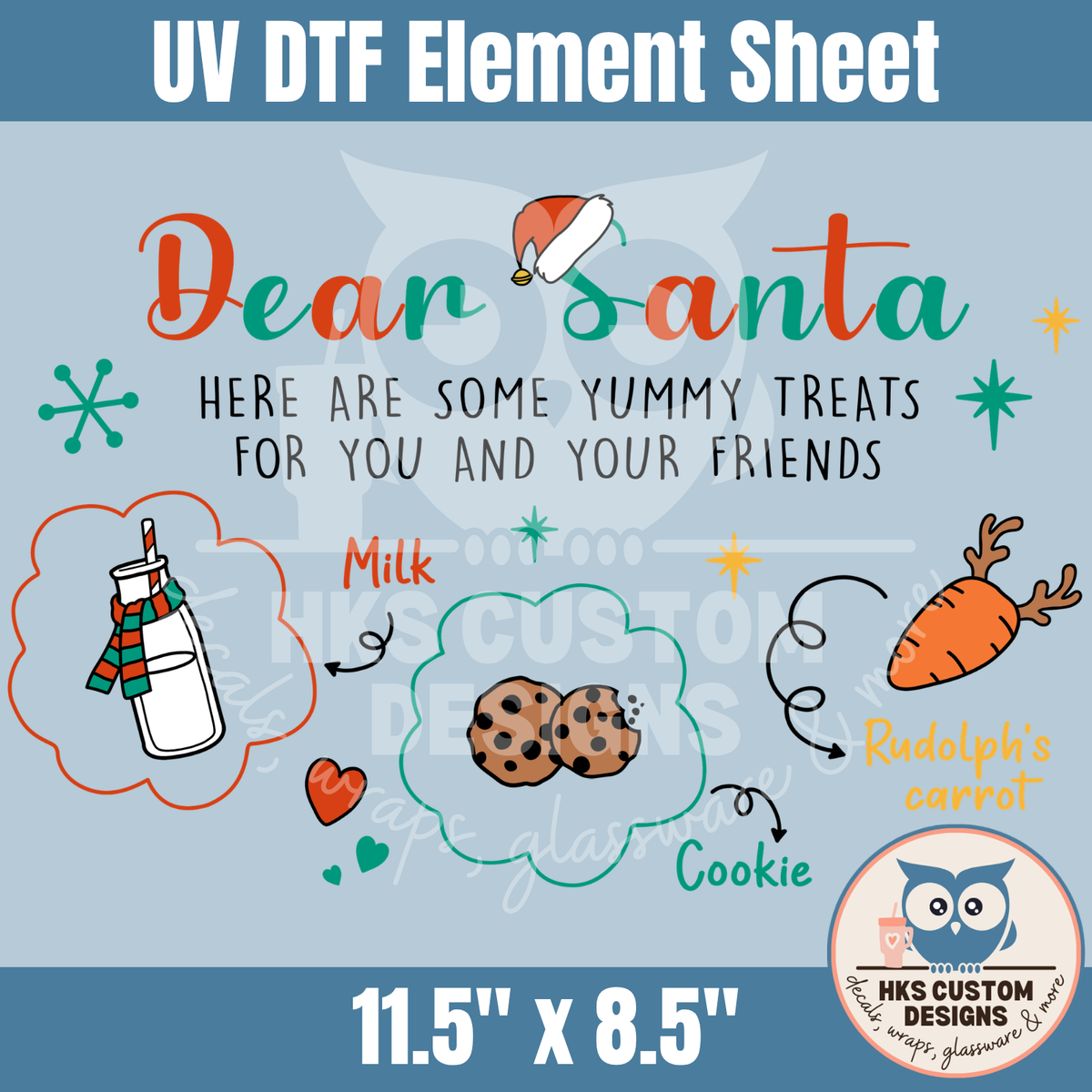 Treats for Santa4 | Element Sheet