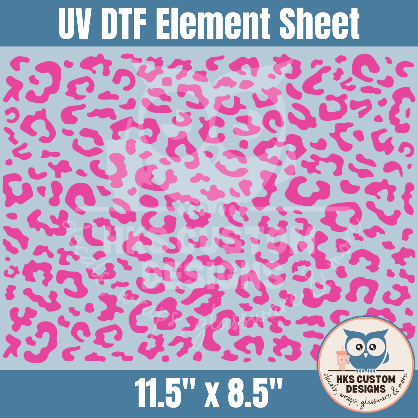 Pink Leopard Print | Element Sheet