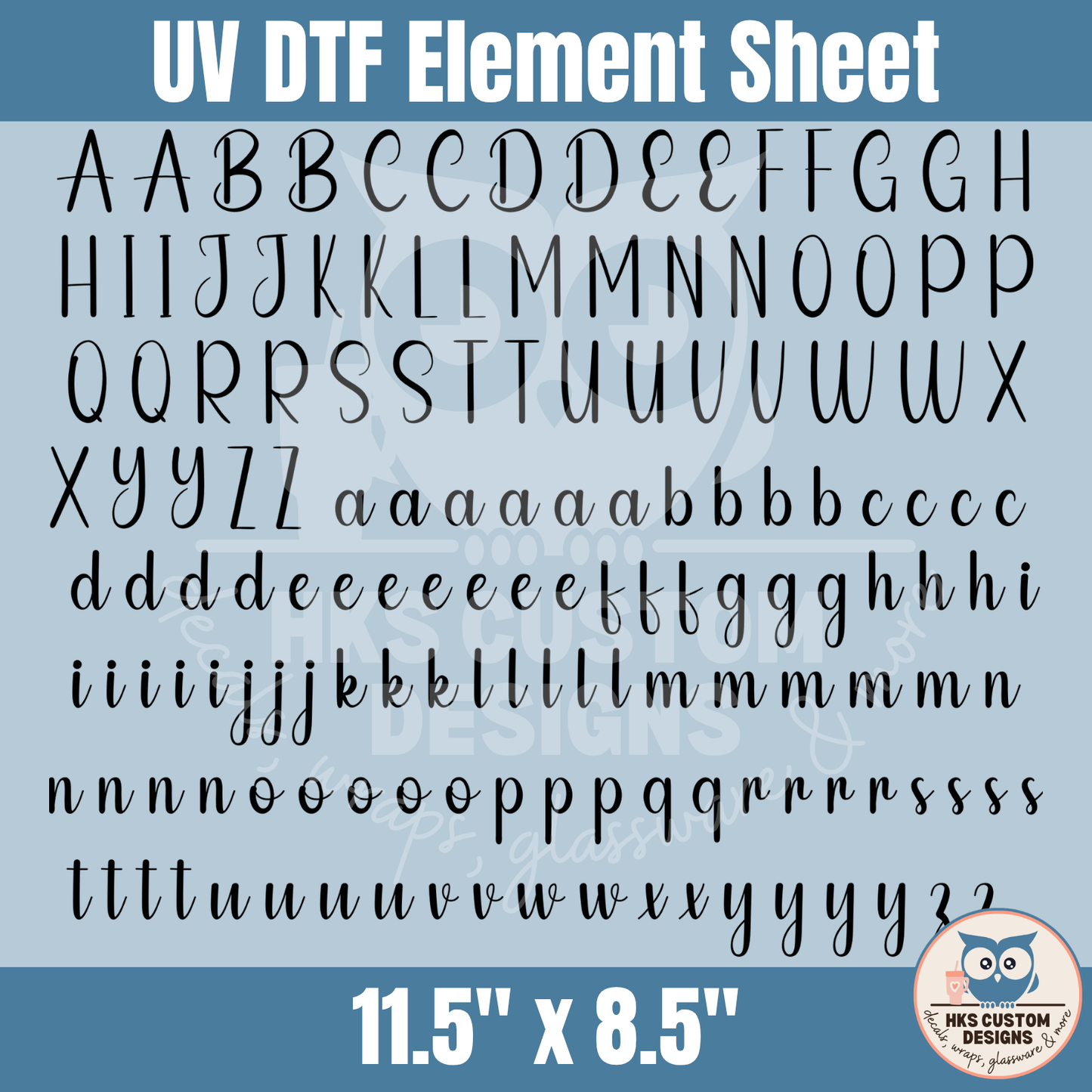 Letter Sheet2 | Element Sheet