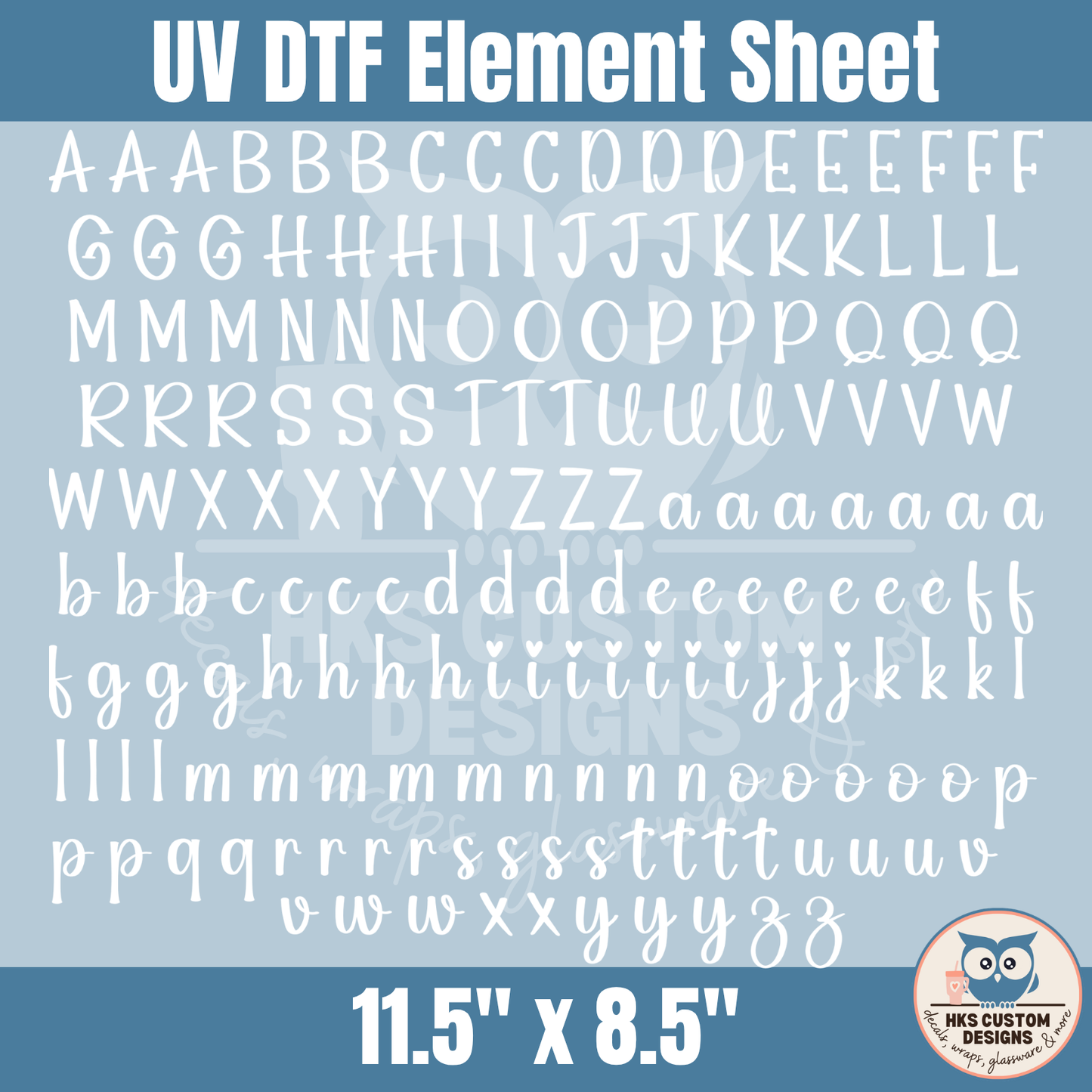 Letter Sheet5 | Element Sheet