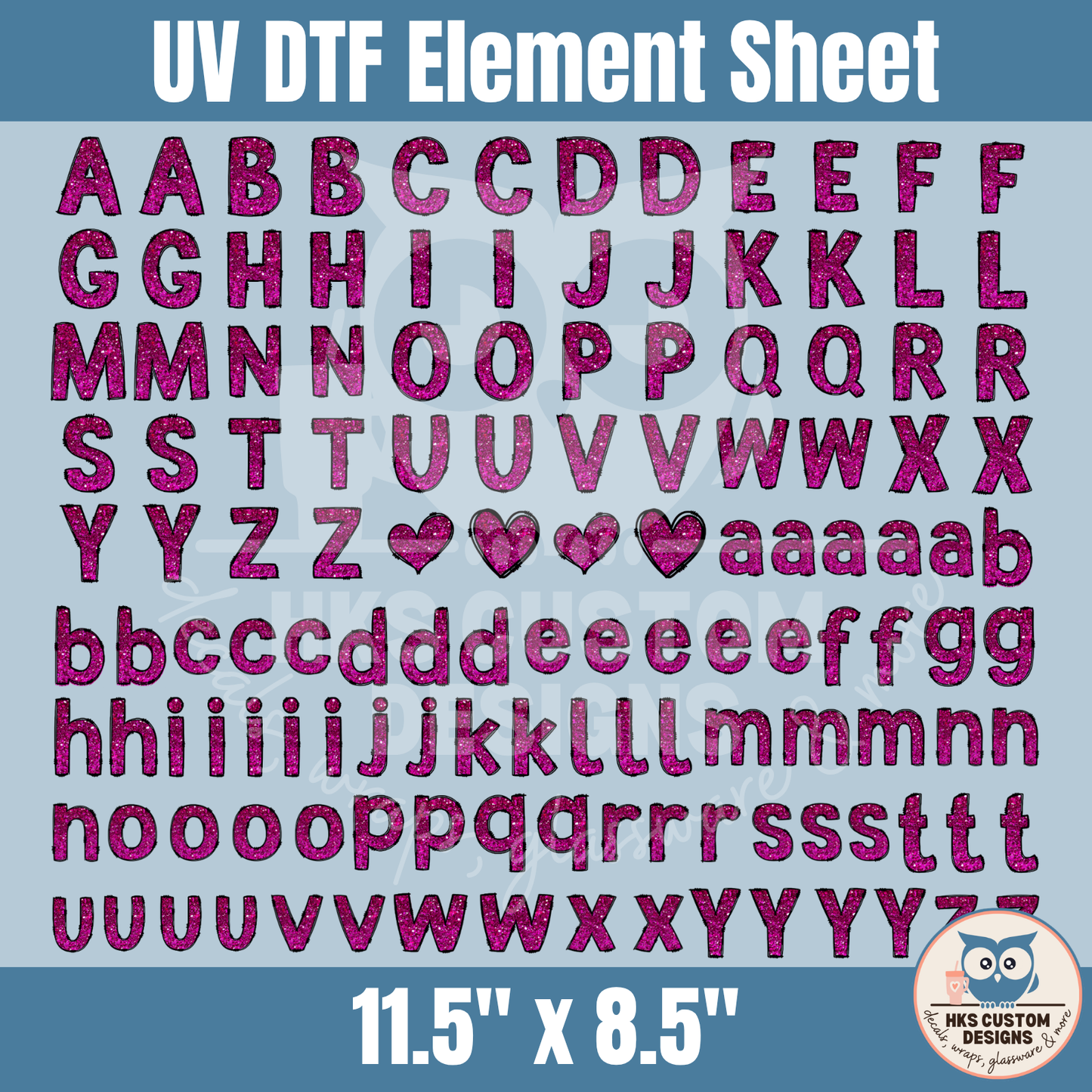 Letter Sheet8 | Element Sheet