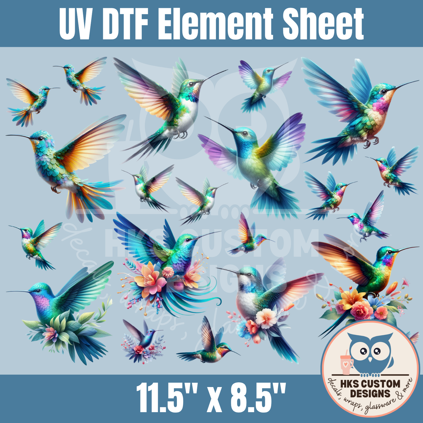 Hummingbirds | Element Sheet