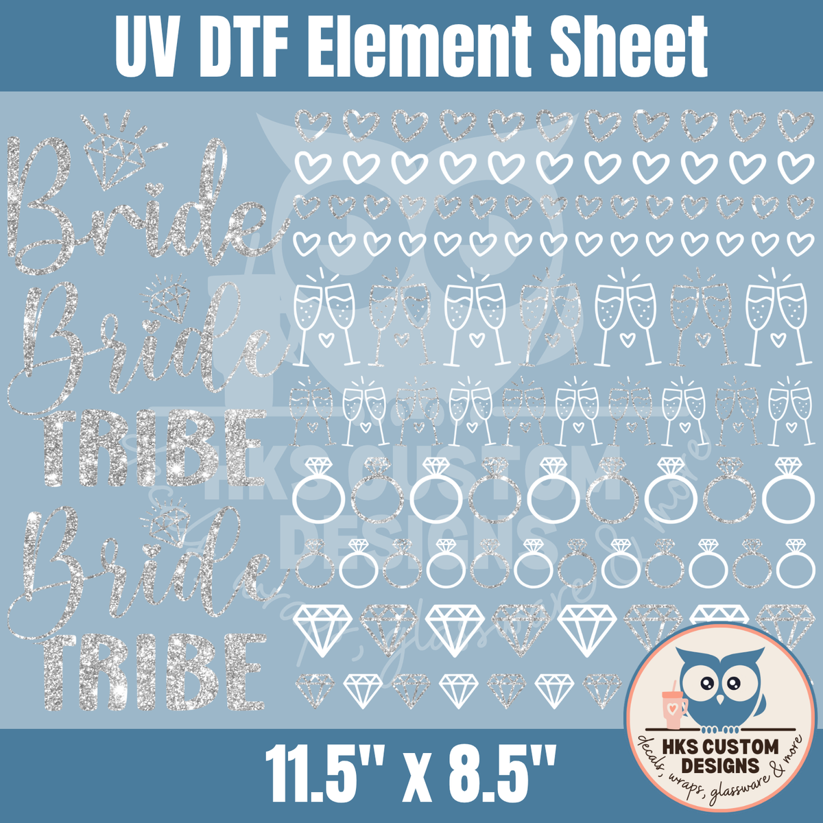 Bride and Bride Tribe Silver | Element Sheet