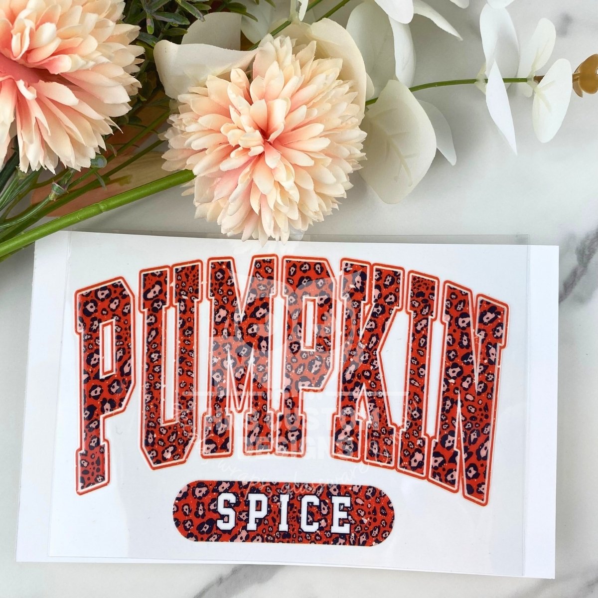 Pumpkin Spice | 4" UV DTF Decal