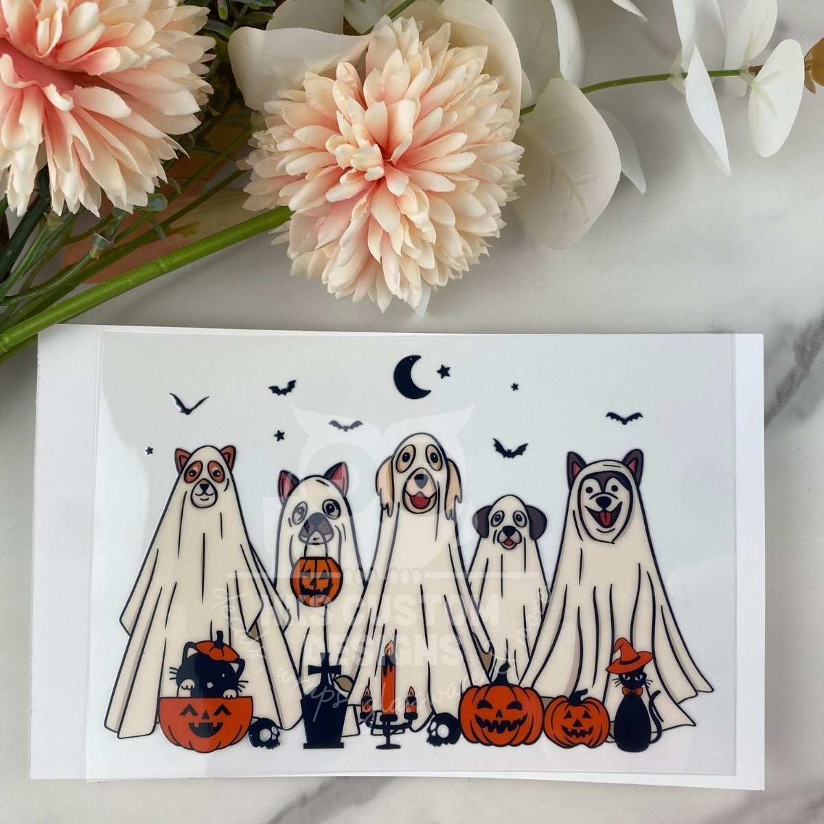 Ghost Dogs | 4" UV DTF Decal