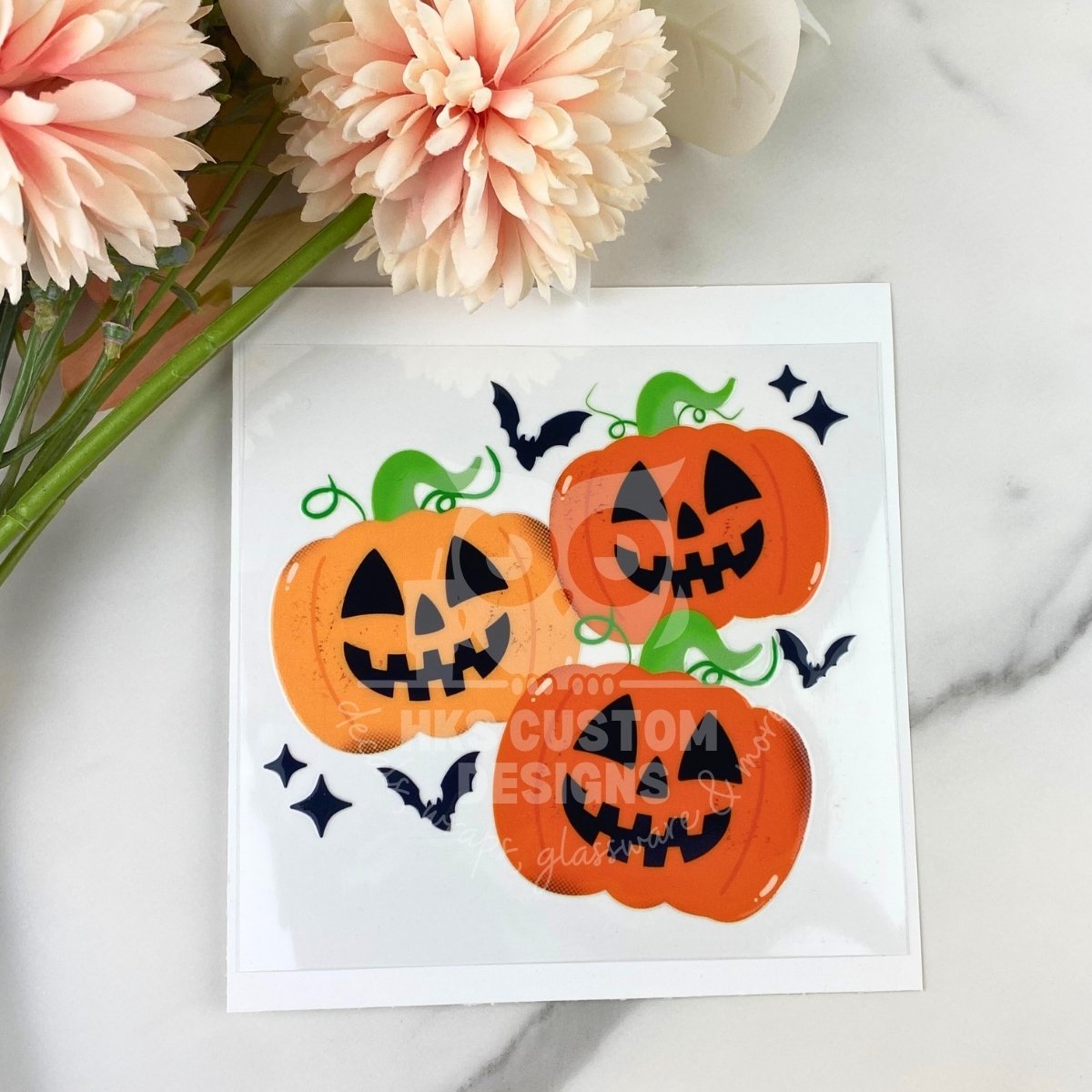 3 Pumpkins1 | 4" UV DTF Decal