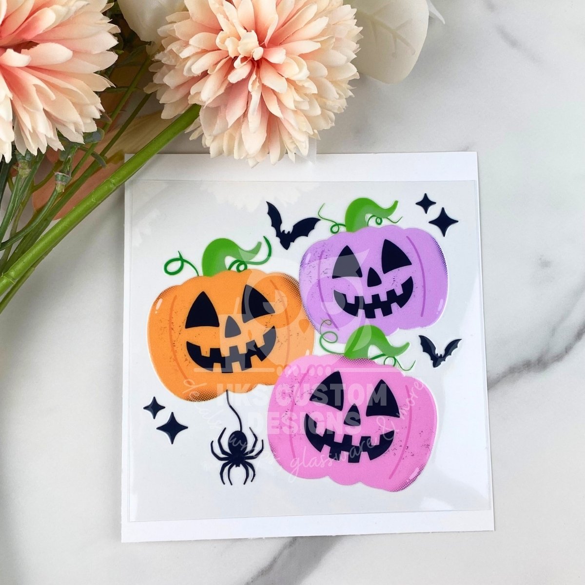 3 Pumpkins2 | 4" UV DTF Decal