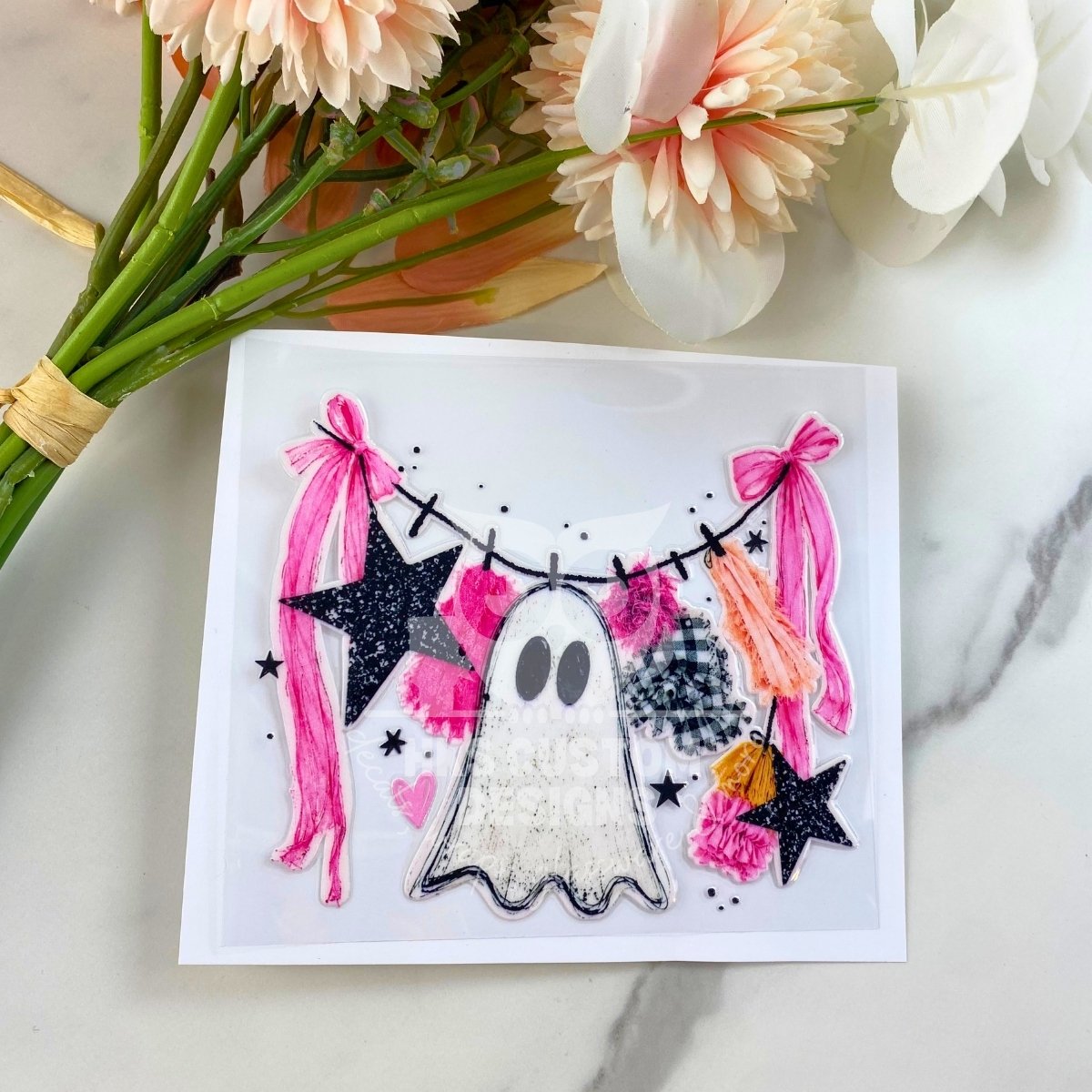 Ghost Garland | 4" UV DTF Decal