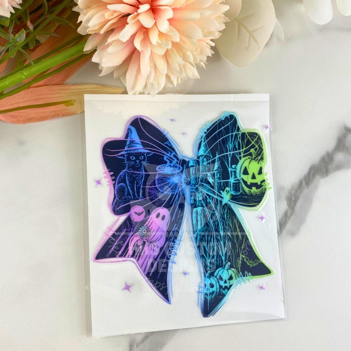 Halloween Bow | 4" UV DTF Decal