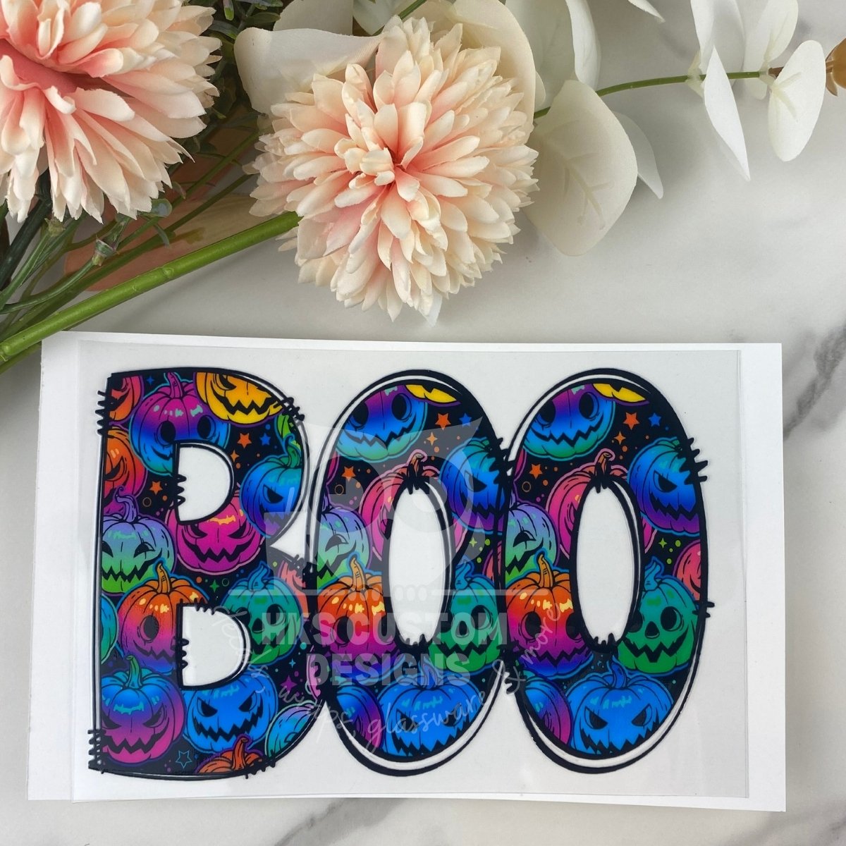 BOO1 | 4" UV DTF Decal