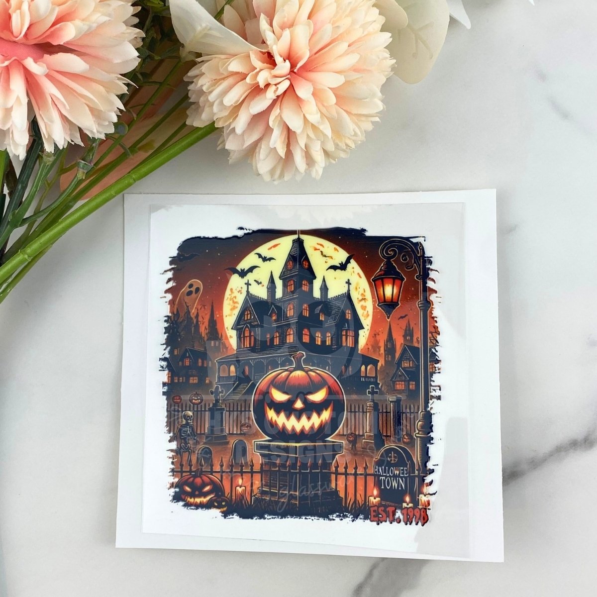 Spooky House | 4" UV DTF Decal