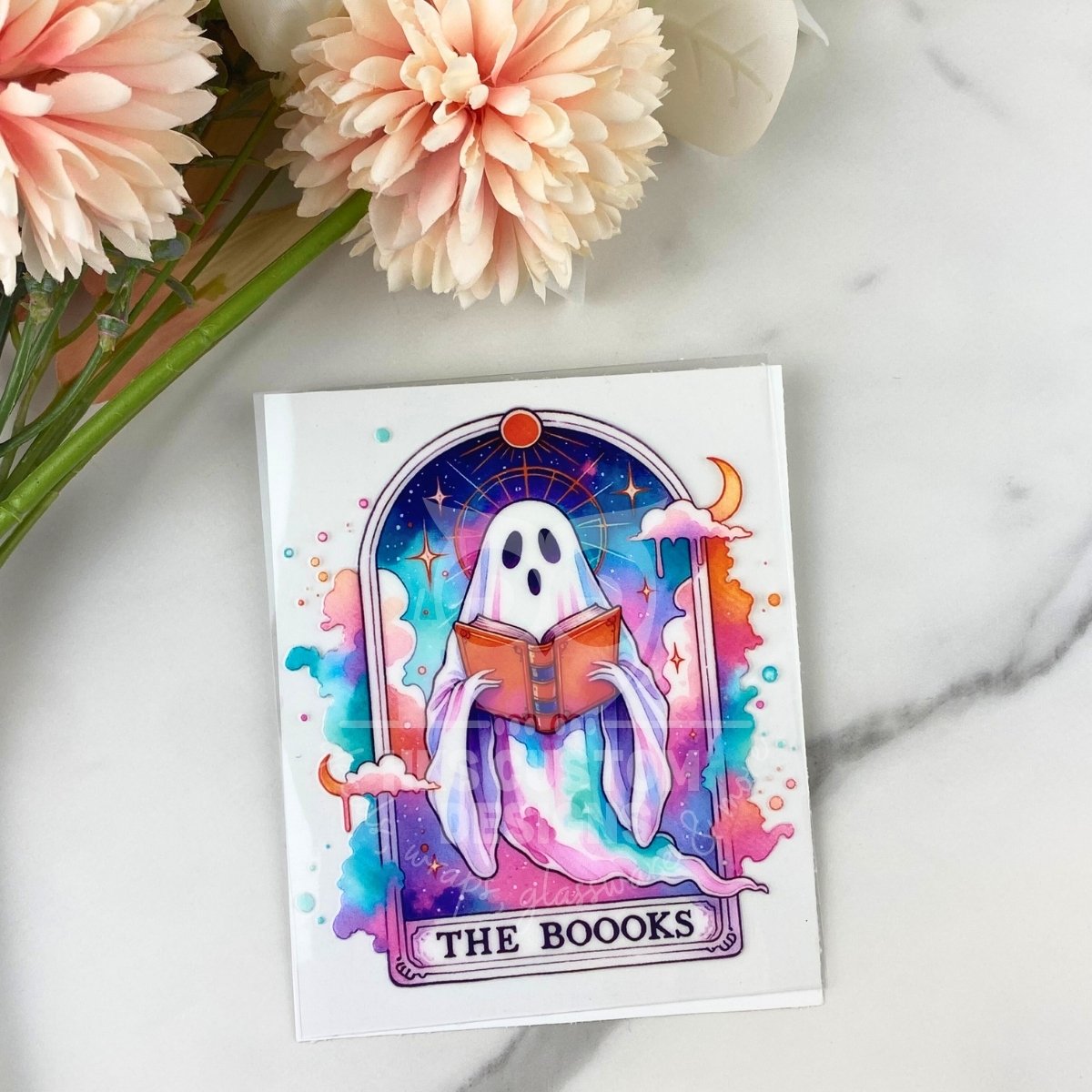 The Boooks | 4" UV DTF Decal