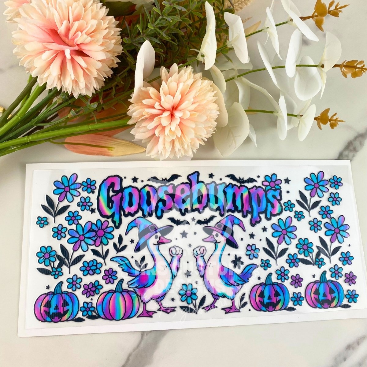 Goosebumps | 16 oz UV DTF Wrap