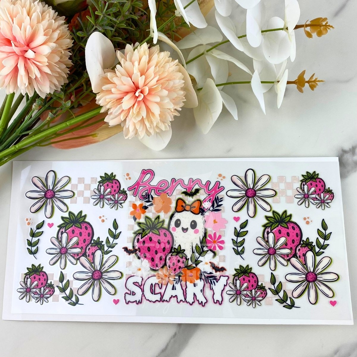 Berry Scary | 16 oz UV DTF Wrap
