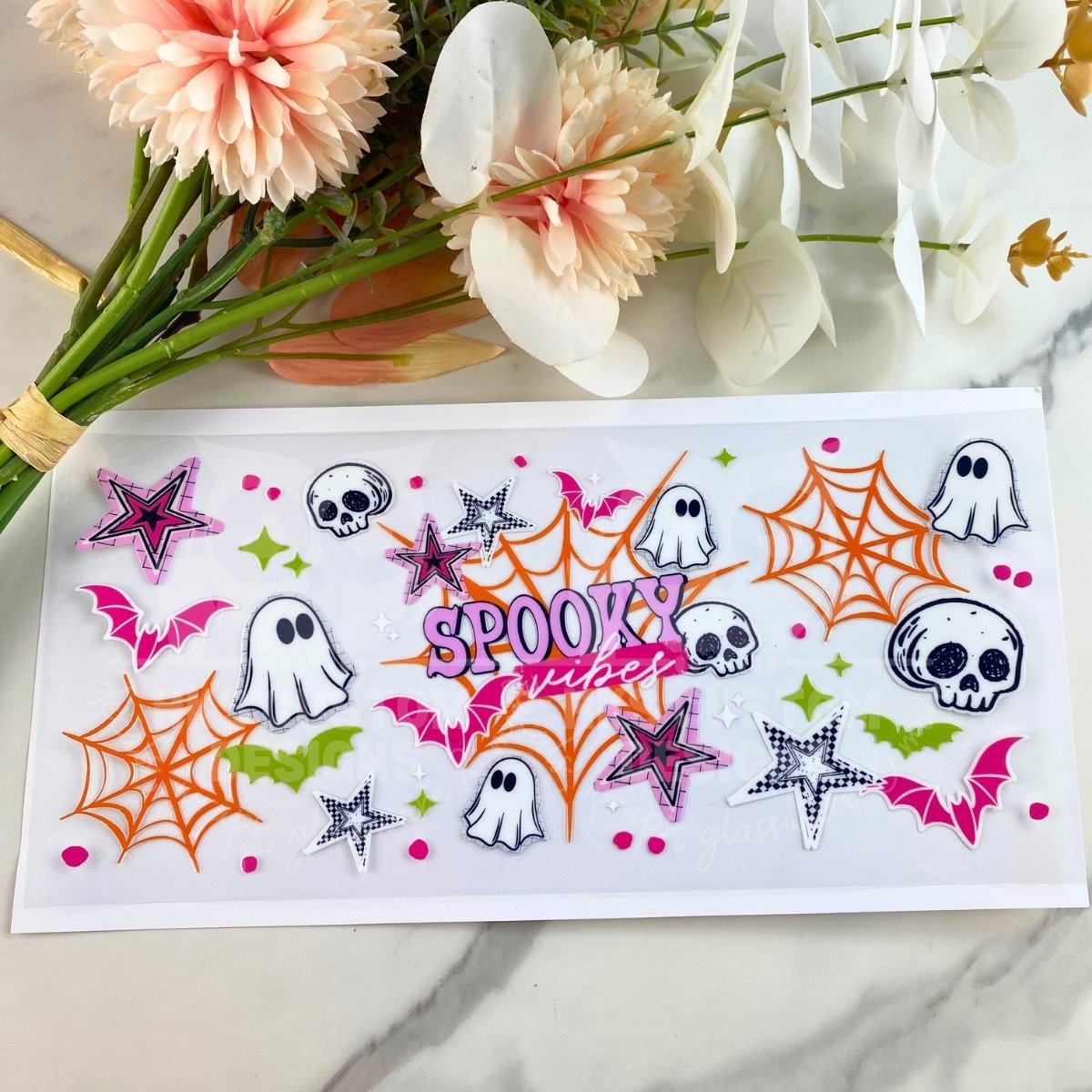 Spooky Vibes | 16 oz UV DTF Wrap
