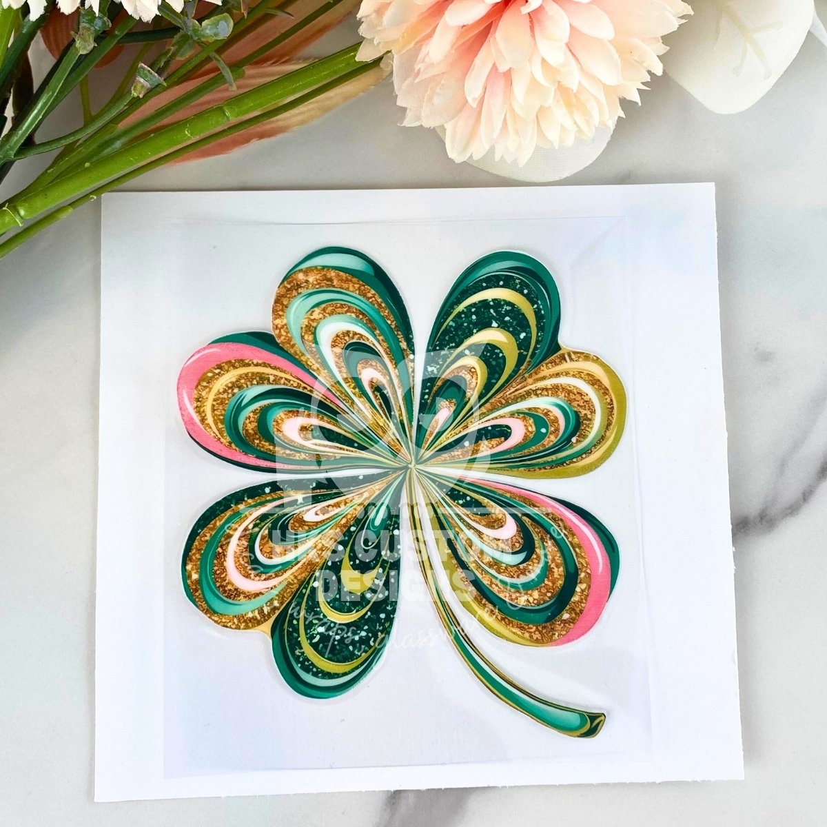 Four Leaf Clover | 4" UV DTF Decal