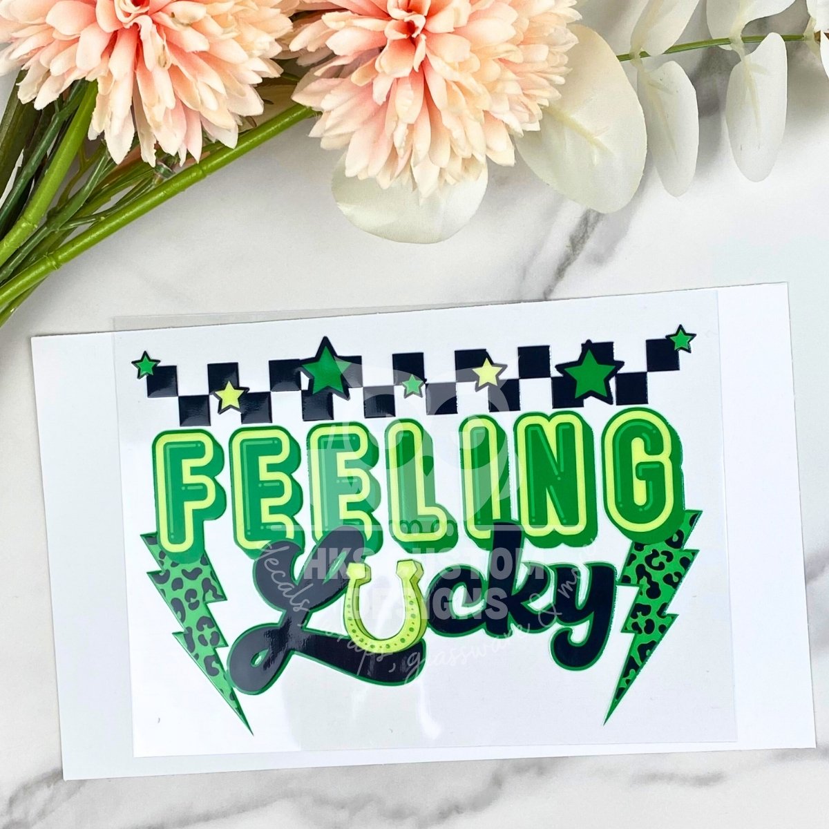 Feeling Lucky | 4" UV DTF Decal