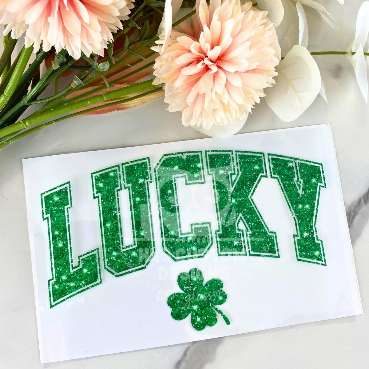 Lucky (sparkle) | 4" UV DTF Decal