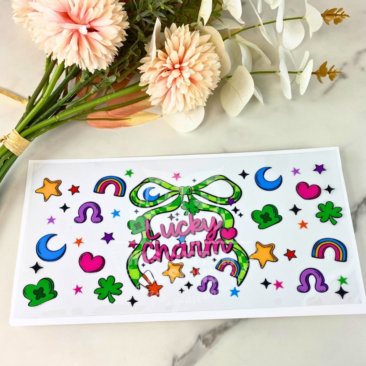 Lucky Charm | 16 oz UV DTF Wrap