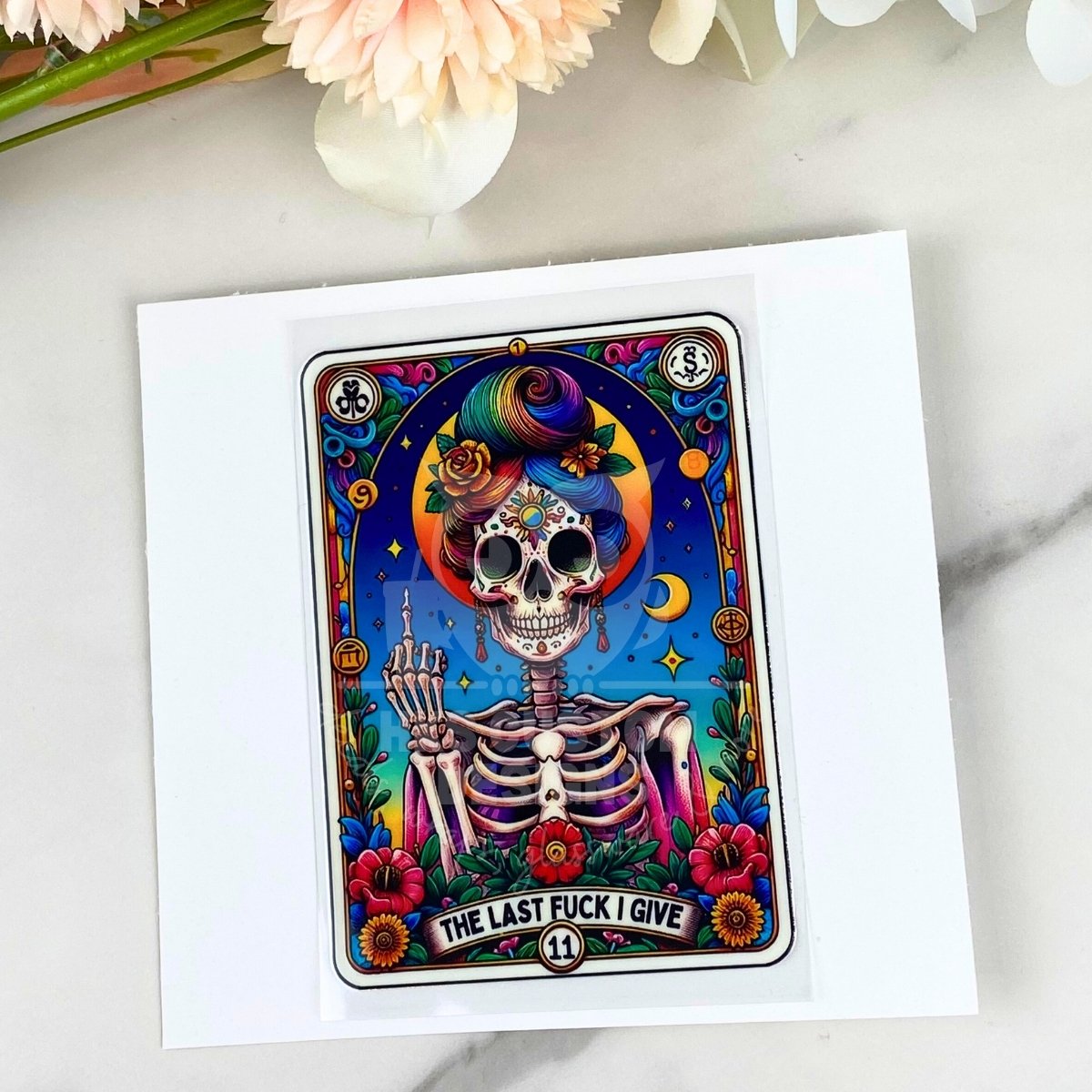 The Last F*** I Give | 4" Tarot Decals