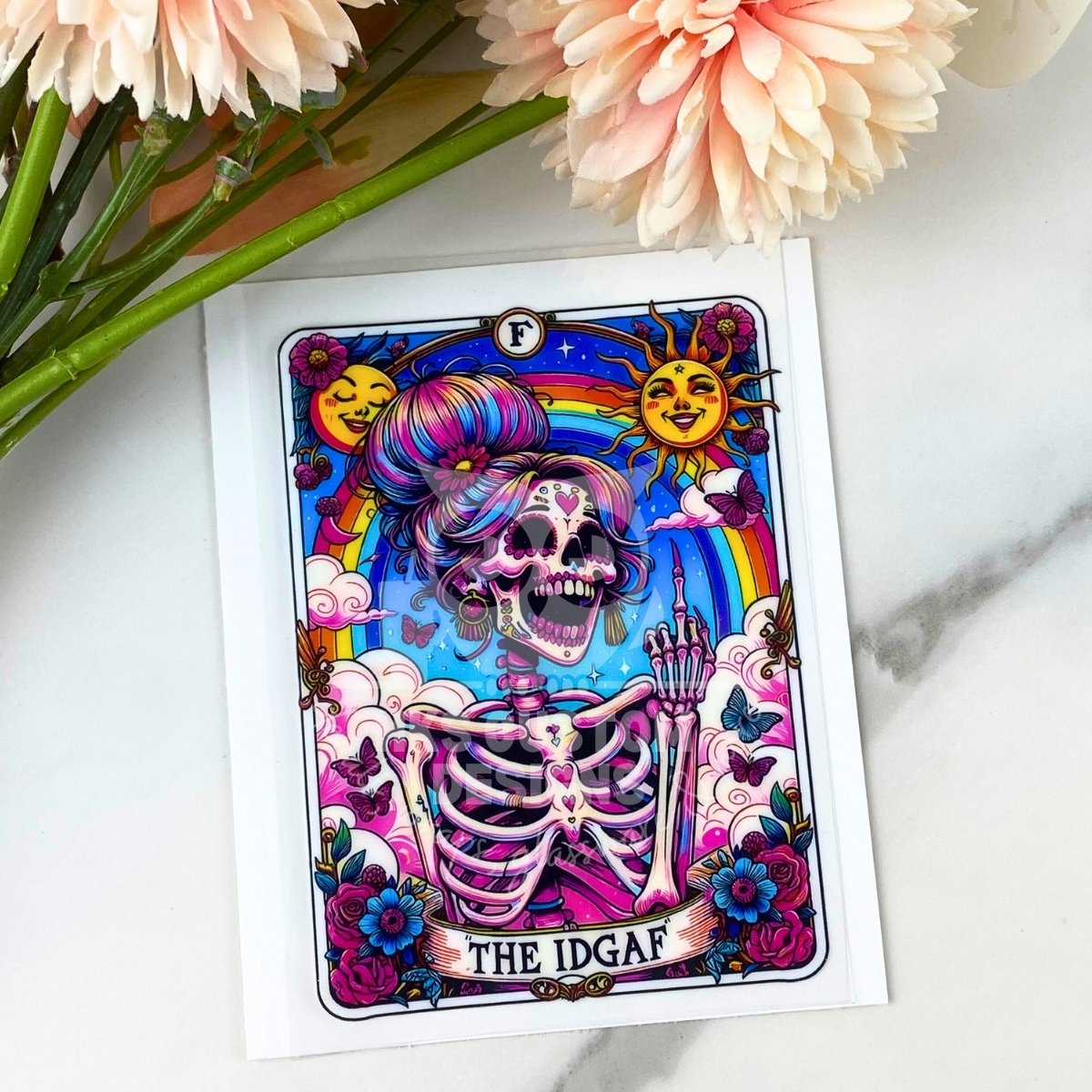 The IDGAF | 4" Tarot Decals